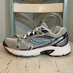 Saucony Womens Oasis 2 S15209-2 Blue Running Shoes Sneakers Size 7.5 EUC